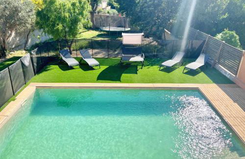 Villa Soleïa - Jardin, CLIM, 3 chambres, 8 personnes - Foto 2