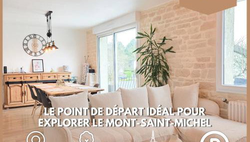 Aux Berges Du Mont - 10 min Mont-Saint-Michel, Jardin & Parking - Photo 1