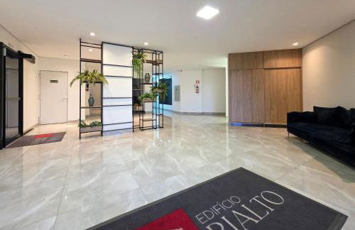 Flat novo e moderno, 4 pessoas ao lado do Paraguai - Foto 10