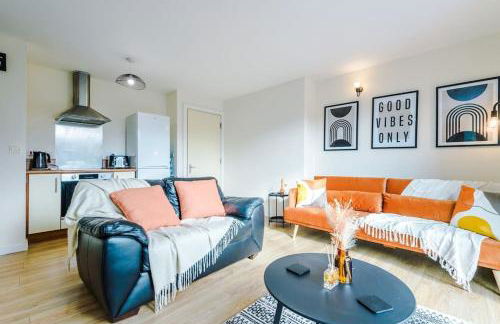 Modern 2BR near Manchester city centre - Free parking garage - Foto 10