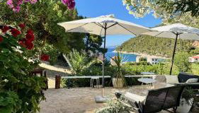 Stiniva Bay - Hvar Villa - Foto 2, sunbed, Garden view