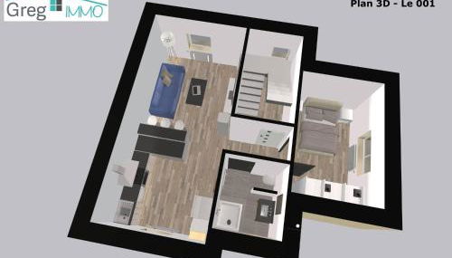 Le 001-GregIMMO-Appart'Hôtel - Foto 3