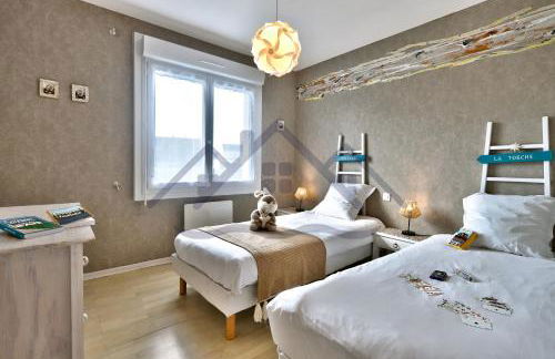 LocaLise - M3B - Souvenir du Guil - Maison de plain-pied avec jardin clos au Guilvinec - Tout à pied, plages, port, centre, commerces, marché - Wif inclus - Linge de lit inclus - Animaux bienvenus - Foto 16