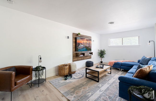 The Oak King Bed Huge Backyard - Foto 8