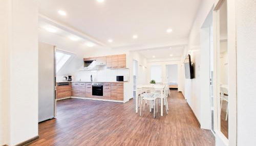 Tolstov Apartments - City Center Apartments with 5 Rooms - 10 Min Messe DUS - Foto 4, stove, dishwasher