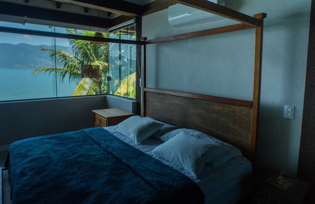 Casa Pé na Areia em frente à Ilhabela - Foto 4