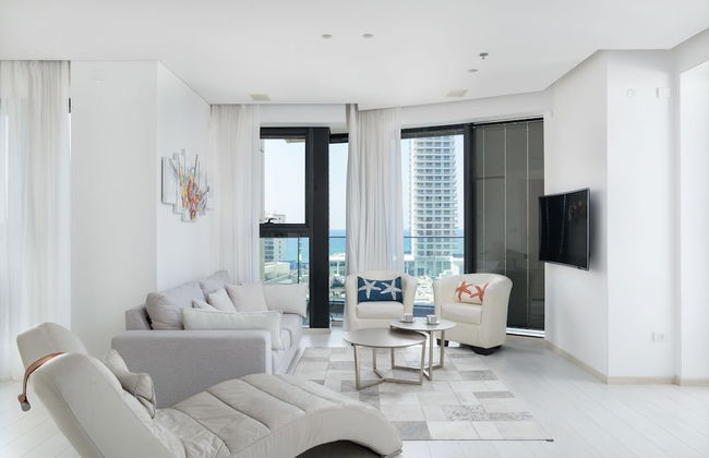 Bat Yam Luxury with Terrace & Sea View - Foto 15