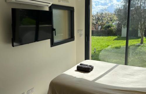 Studio Neuf avec Jardin Climatisation Smart TV, Nantes - Foto 13