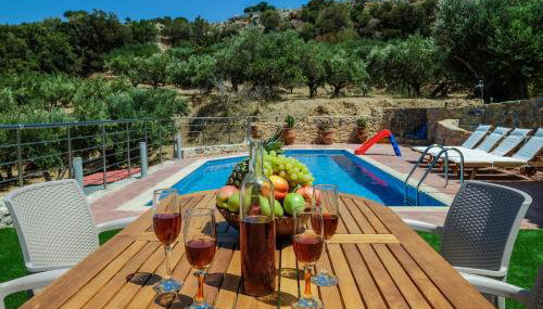 Chania Village Charoupia & Daphne Villas Private Pool - BBQ - Foto 3, Garden