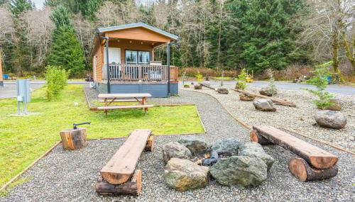 Rainforest Tiny Home Retreat Woodsy - Foto 3