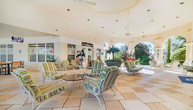 Sala de estar do lobby