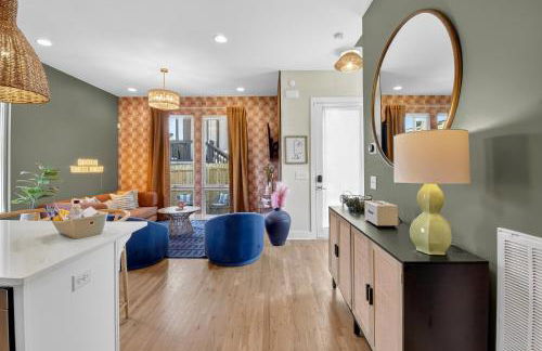 Boho-Chic Home with a Hot Tub, Fire Pit - Foto 45