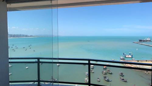 Flat Vista Completa Beira Mar - Foto 1