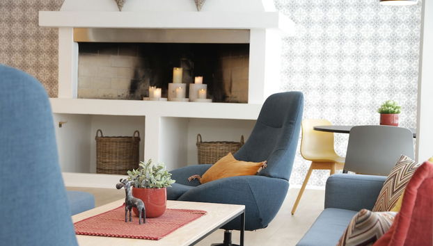 Sala de estar do lobby