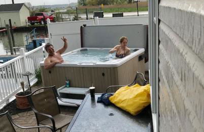 50ft Stationary House Boat - Foto 20