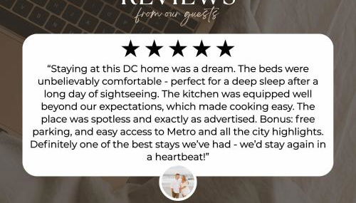 Luxury 3BR with Parking in Heart of DC - Steps to Metro - Foto 5