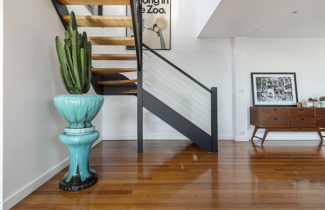 StayCentral - Fitzroy Converted Warehouse Penthouse - Foto 41