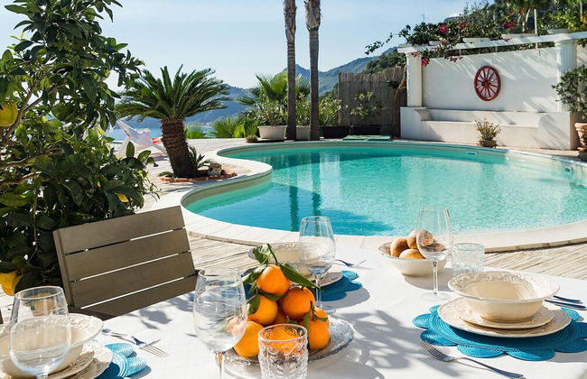 Villa With Panoramic Sea View Pool Near Taormina - Foto 23