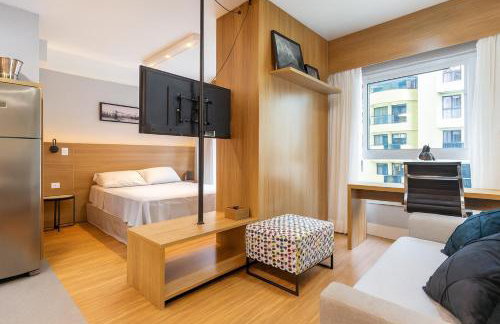 601B Studio LifeSpace, Elegância e Conforto no Batel CWB - Foto 8