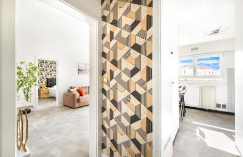 BnGo l Le Spacieux Cocon PartDieu l parking, 4p - Foto 10