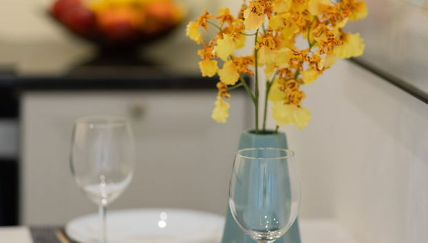 Essbereich im Zimmer