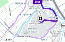 Sheffield Arena Meadowhall Interchange with off road free parking & CCTV - Foto 13