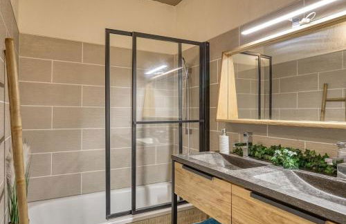 Appartement Cosy - 1 à 2 chambres proche thermes et ski - Foto 11