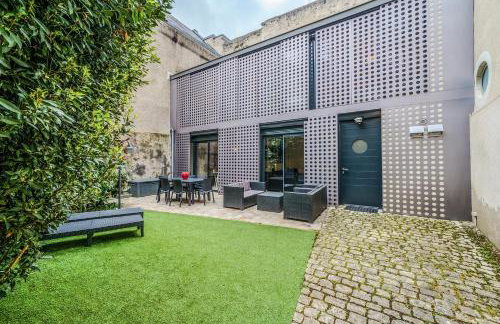 Maison d'architecte centre Tours jardin, climatisation, parking 5 p - Foto 1
