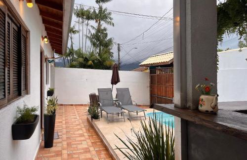 Casa aconchegante com piscina em São Sebastião - Foto 29