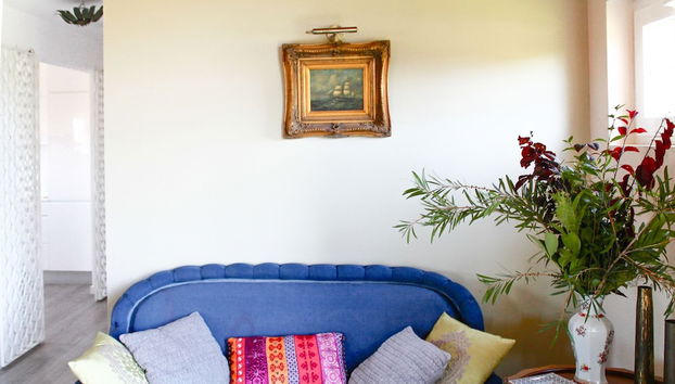 Coin salon dans le hall