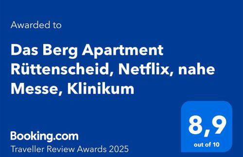 Das Berg Apartment Rüttenscheid, Netflix, nahe Messe, Klinikum - Foto 21