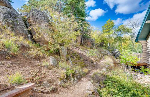 Secluded Log Cabin with Game Room and Forest Views - Foto 36