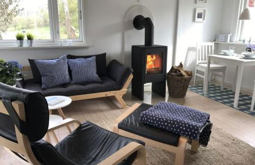 Blaue Pause - Hygge-Häuschen mit Garten und Kamin - Foto 1