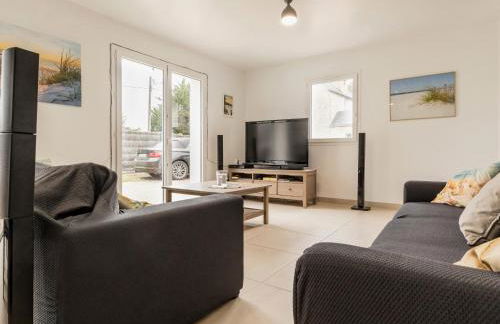 Maison récente à 200 m de la plage avec jardin clos, terrasse, vélos et wifi à Mesquer - FR-1-306-1265 - Foto 4