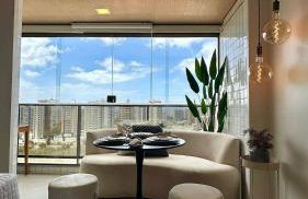 (1305) Studio Moderno e Aconchegante no Calhau - Foto 33