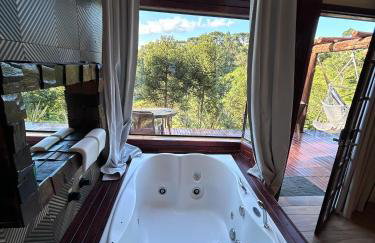 Chalé Romantico a 20km de Curitiba com banheira - Foto 2