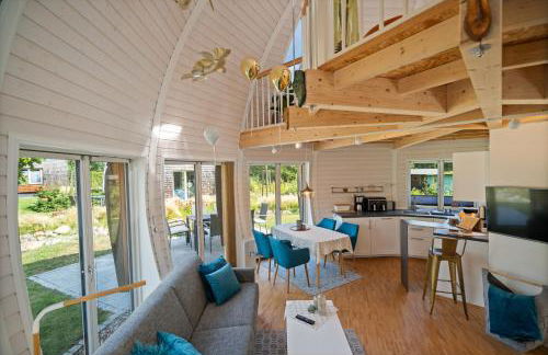 Kugelhaus Kugellager - Besonderer Rückzugsort in runder Bauweise - reduziert, ruhig und naturnah am Tollensesee - Foto 13