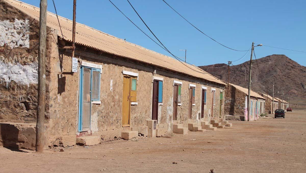 Typical houses in Pedra de Lume
