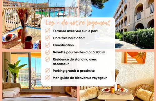 AZUR Appartement avec vue sur l'île de Port Cros - Foto 4