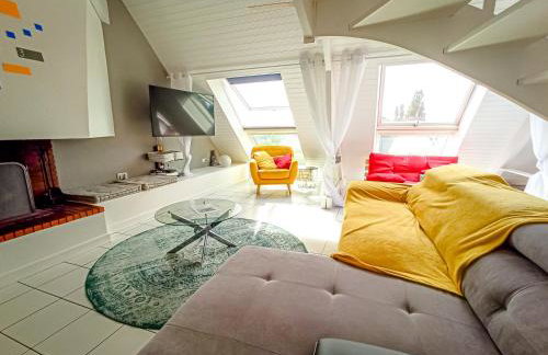 Superbe loft 90m² proche parc expo Nantes (6p) - Foto 1