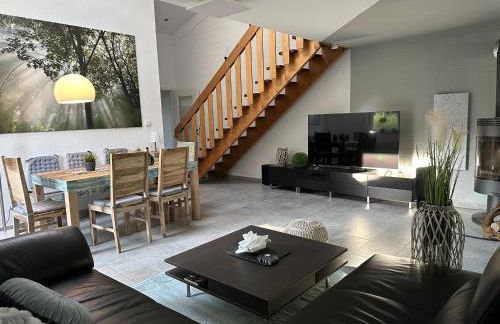 Schönes Ferienhaus 400m vom See, Sauna, Kamin, Klima, Garten - Foto 12