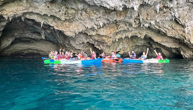 Kajak-Granadella-geführter Ausflug zu seinen Höhlen und Cala en Caló - Foto 5