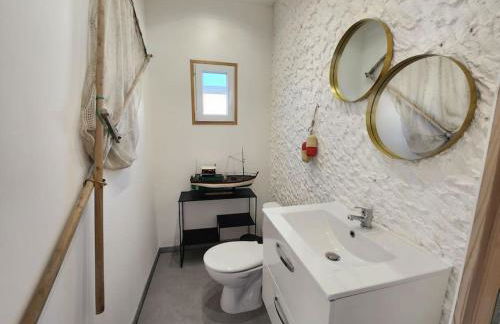 Chaumière côtière: plage à 500m,à deux pas du GR34 - Foto 11