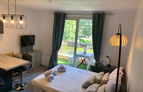 Studio les mélèzes vue montagne Barcelonnette - Foto 2