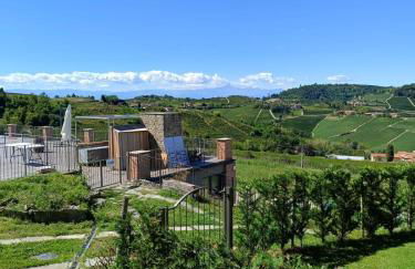 Casa Safranum con mini piscina privata e giardino vista Langhe - Foto 13
