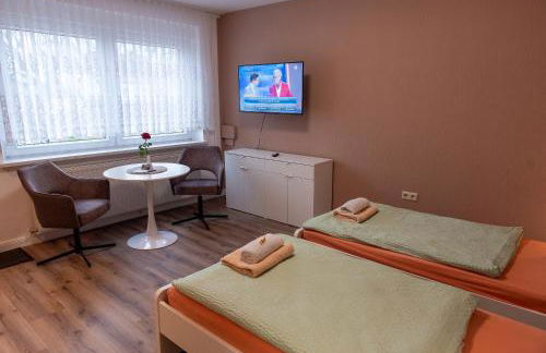 Top-moderne Ferienwohnung und Apartments auf früherem wunderschönen Bauernhof im Elbe-Elster-Kreis in Brandenburg bei Herzberg-Elster, Schönewalde, Holzdorf - Foto 50