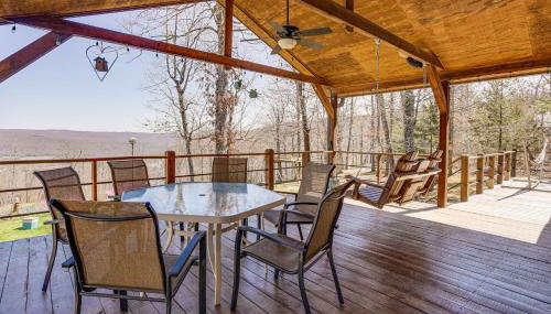 Bullfrog Bluff Mountain View Cabin with Deck! - Foto 2