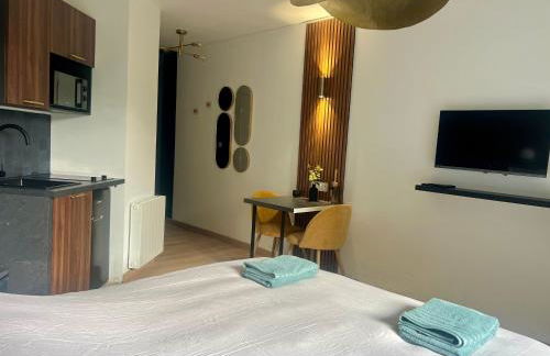 Art Deco Studio avec terrasse aux portes du parc - Foto 11