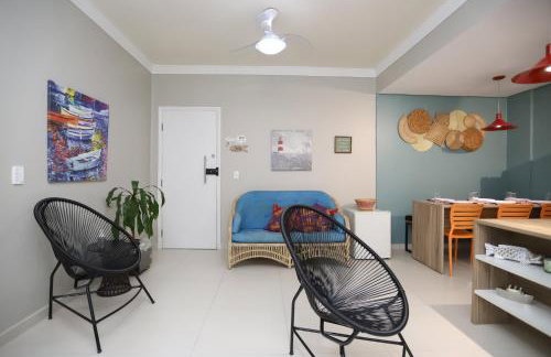 Apartamento Praia do Tombo Guarujá 120m do mar - Foto 4