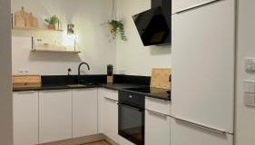 Neubau Ferienwohnung mit Bergblick und Sauna - Foto 4, stove, dishwasher